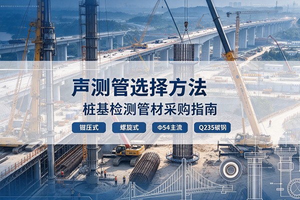 浠水声测管选型标准