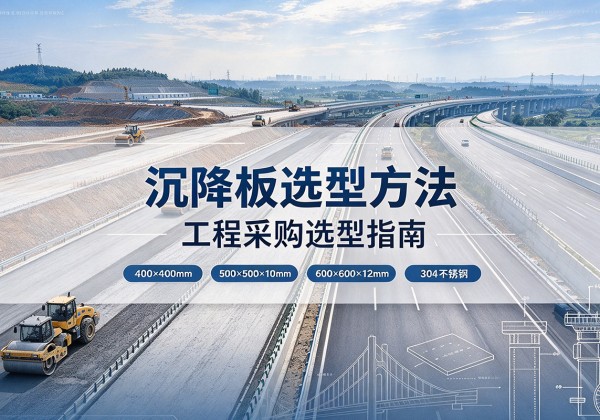 浠水沉降板选择方法