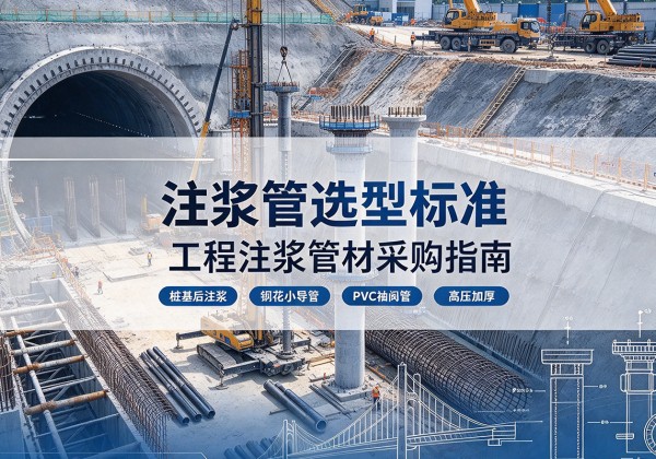 浠水注浆管选型标准